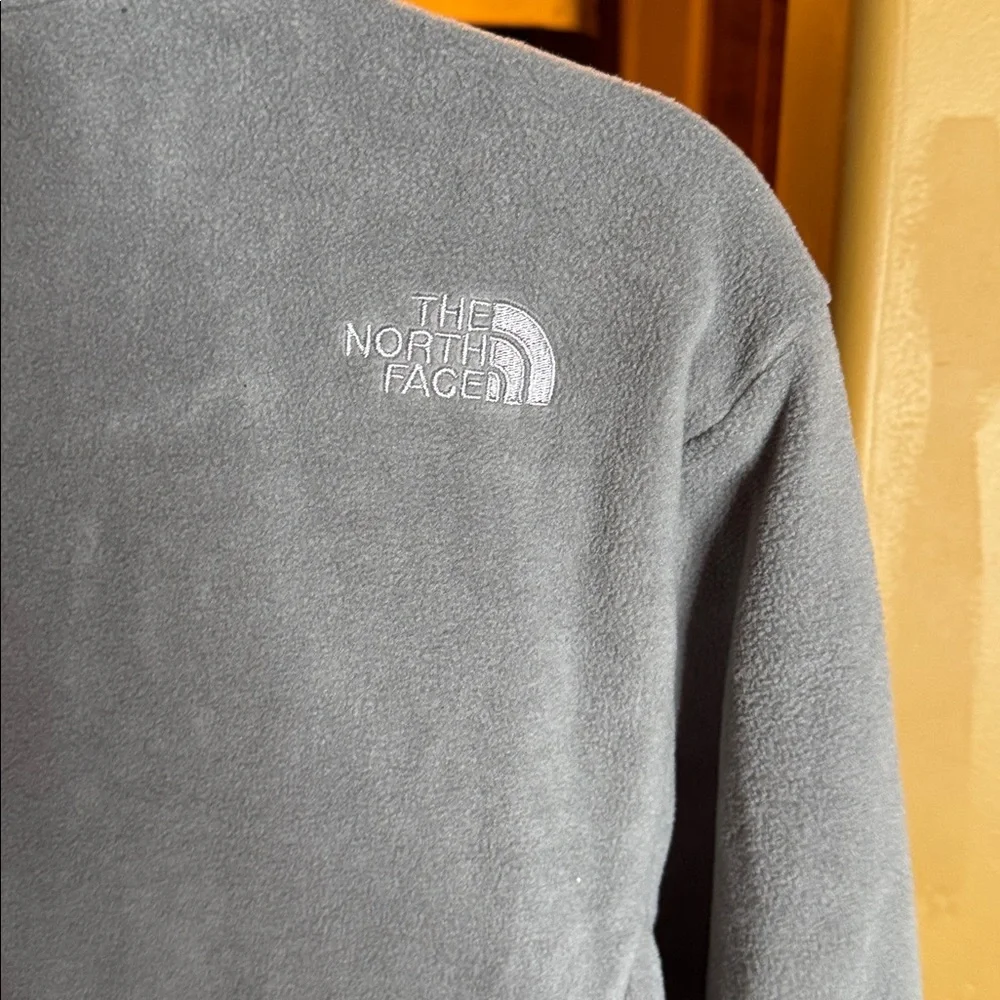 The North Face Men's Glacier Fleece Jacket Mid Gray Heather Size Medium